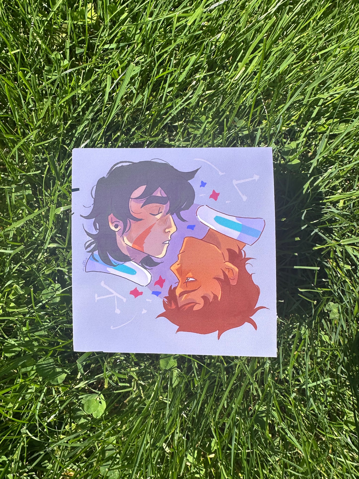 Keith and Lance Art Print